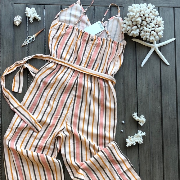 🌴🌼ROXY- CHA CHA FOR NOW WOVEN JUMPSUIT🌼🌴 - Picture 15 of 16